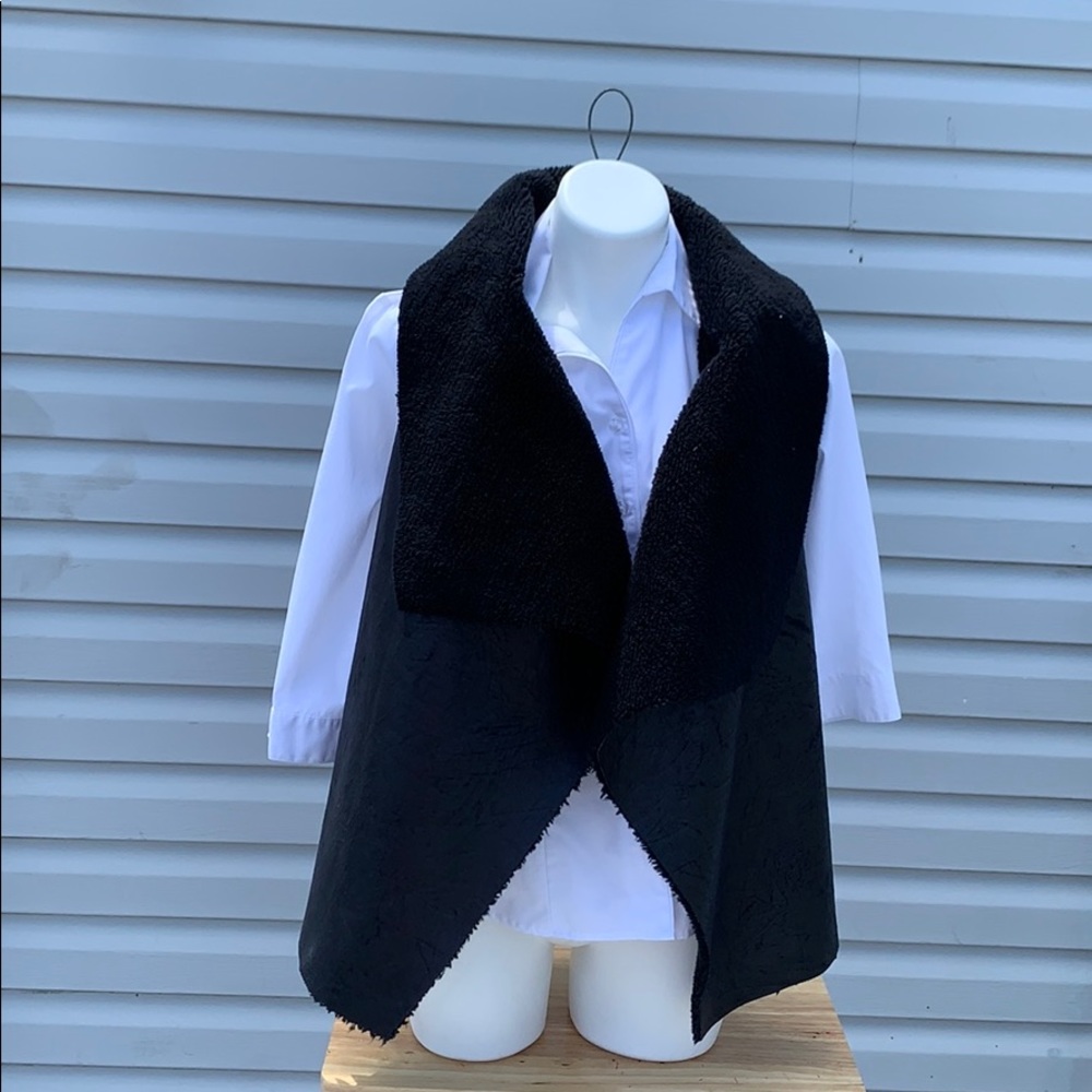 [ NEW ] Ralph Lauren Sherpa open front vest